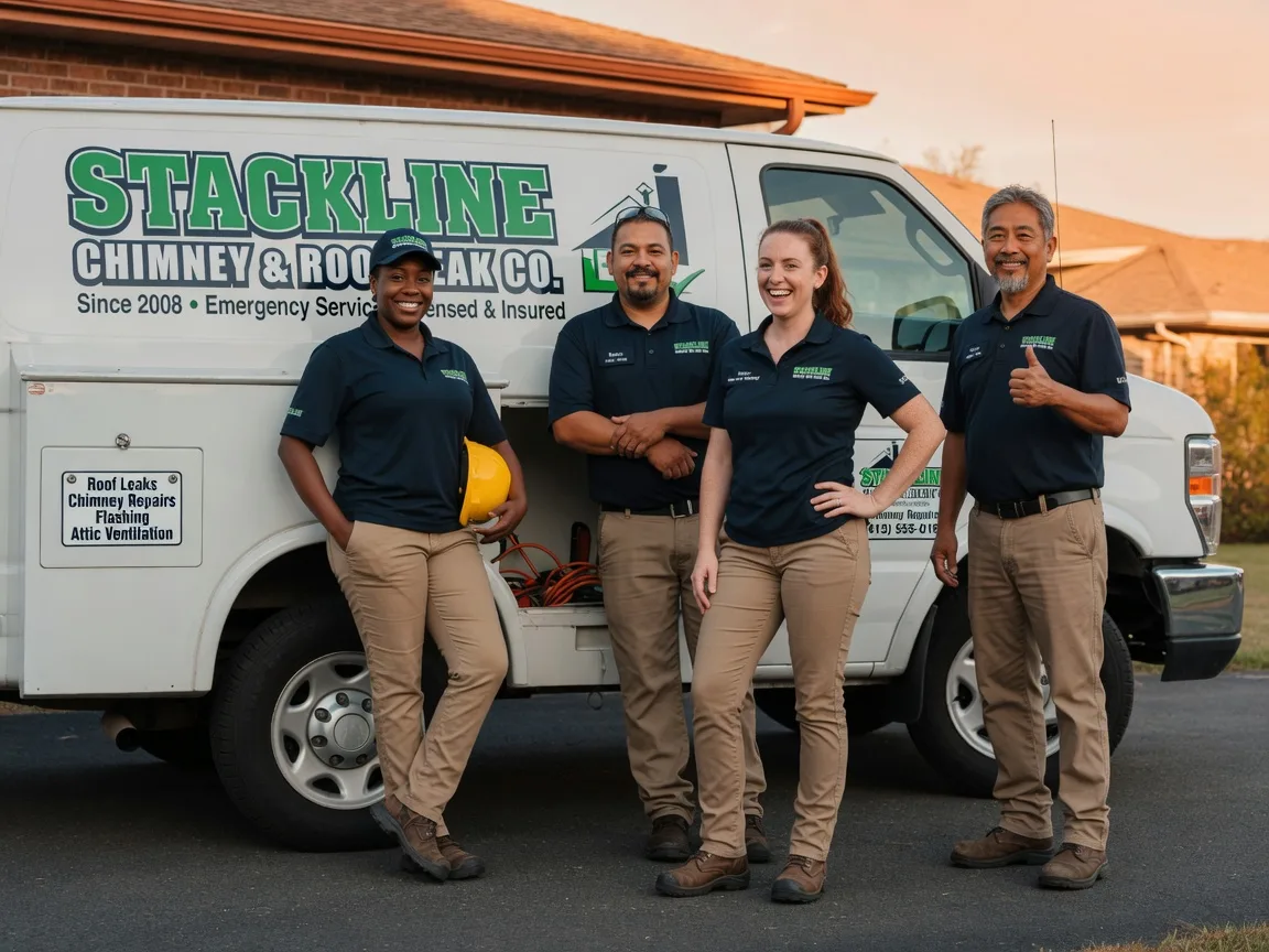 Chimney flashing repair company in Junction City, GA